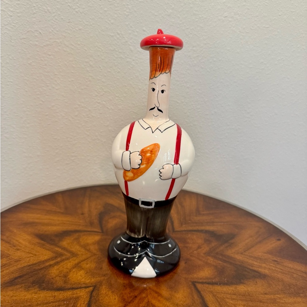 Chef Themed Decorative Olive Oil Dispenser - Never Used - Picture 7 of 9